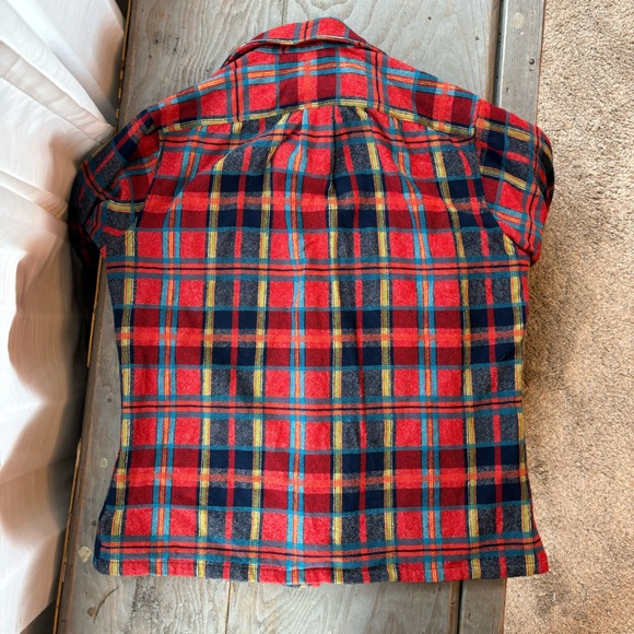 Vintage 70’s Knockabouts Pendleton wool button down - Picture 3 of 6